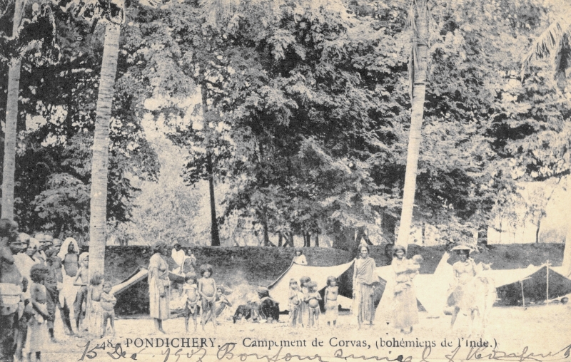 12-06 - Pondichery - campement de Corvas